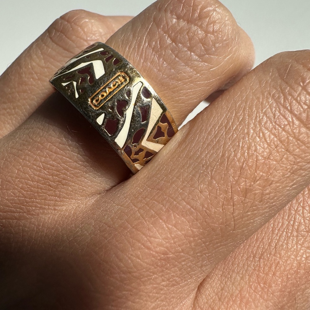 Gold Coach Ring - image 2